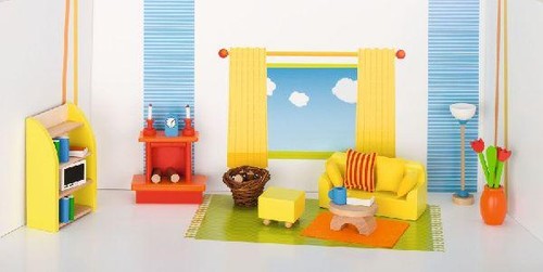 Puppenmöbel wohnzimmer - ,