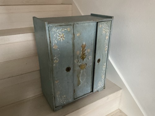 Alter puppenschrank shabby - puppenschrank,
